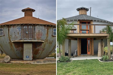 Turning An Oil Tank Into A Home: Galveston’s Kettle 